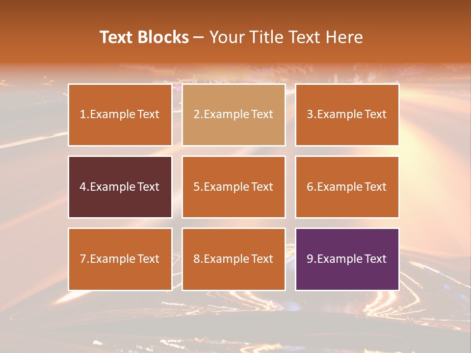 Fast Riding Accelerated PowerPoint Template