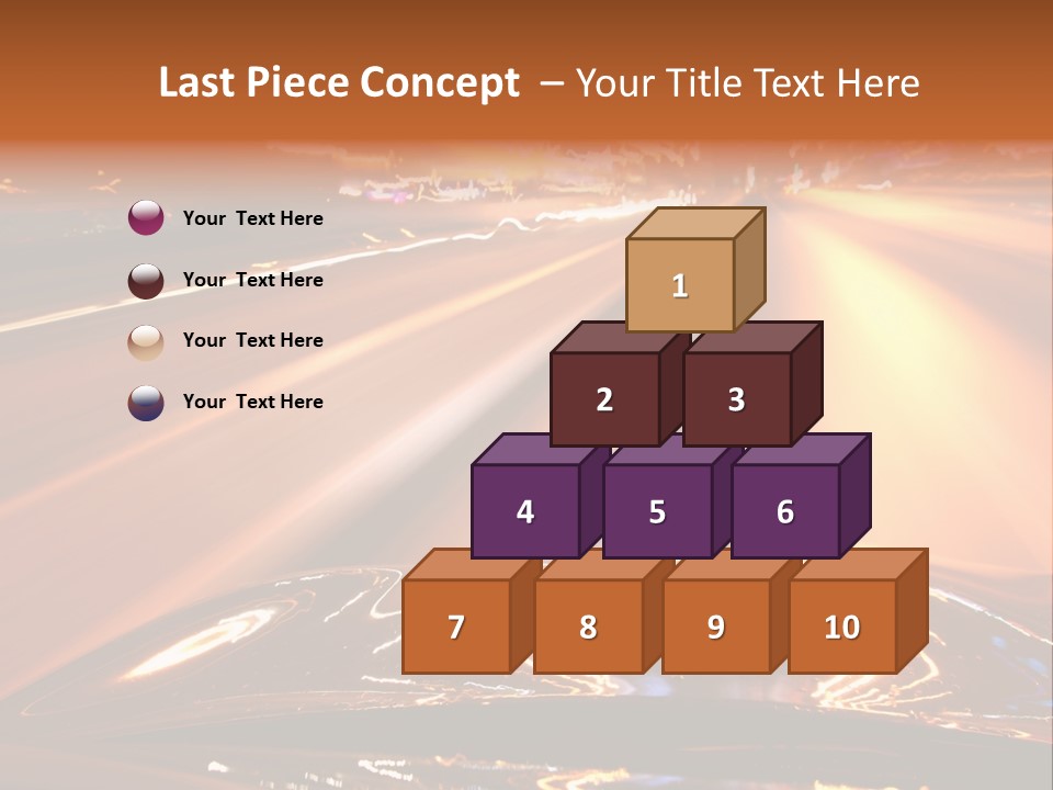 Fast Riding Accelerated PowerPoint Template