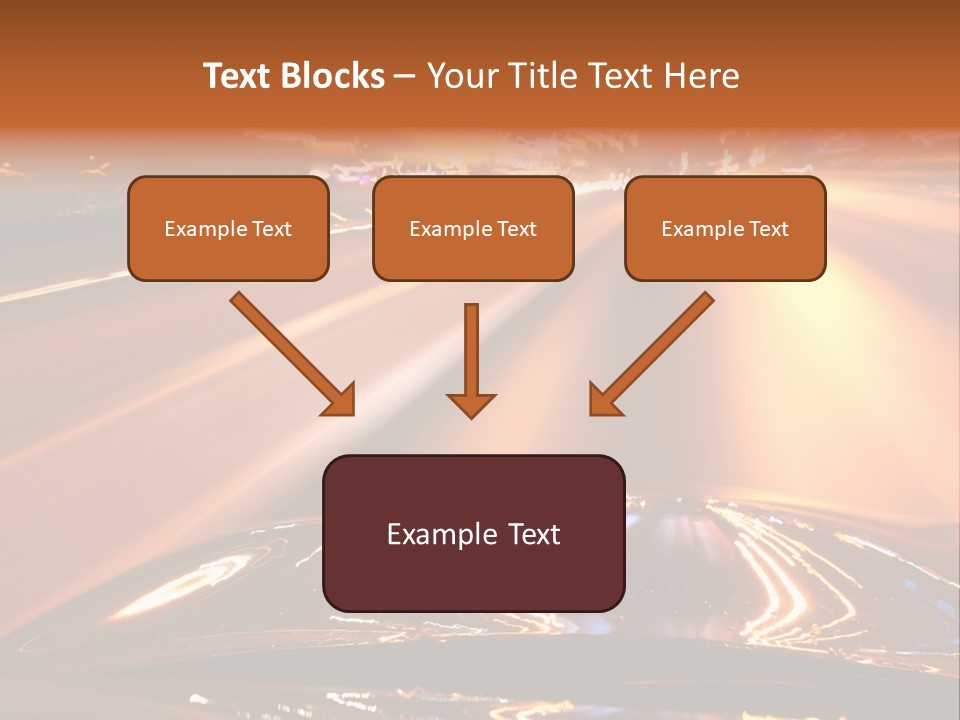 Fast Riding Accelerated PowerPoint Template