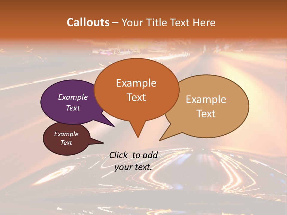 Fast Riding Accelerated PowerPoint Template