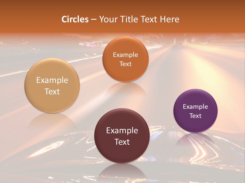 Fast Riding Accelerated PowerPoint Template