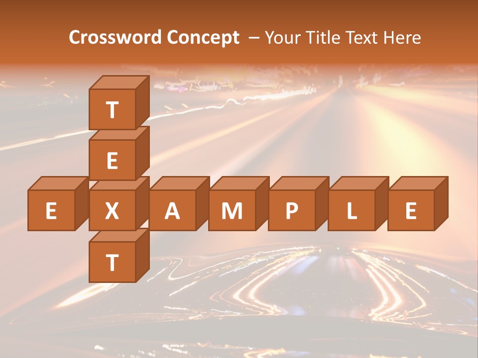 Fast Riding Accelerated PowerPoint Template