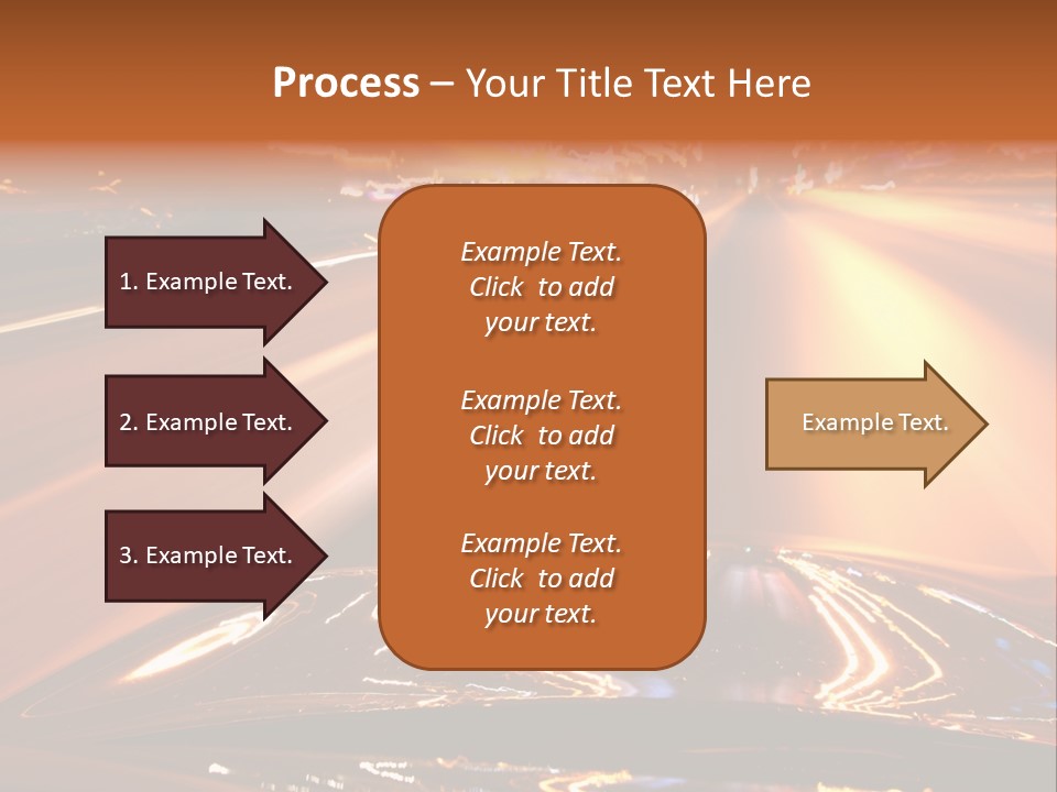 Fast Riding Accelerated PowerPoint Template