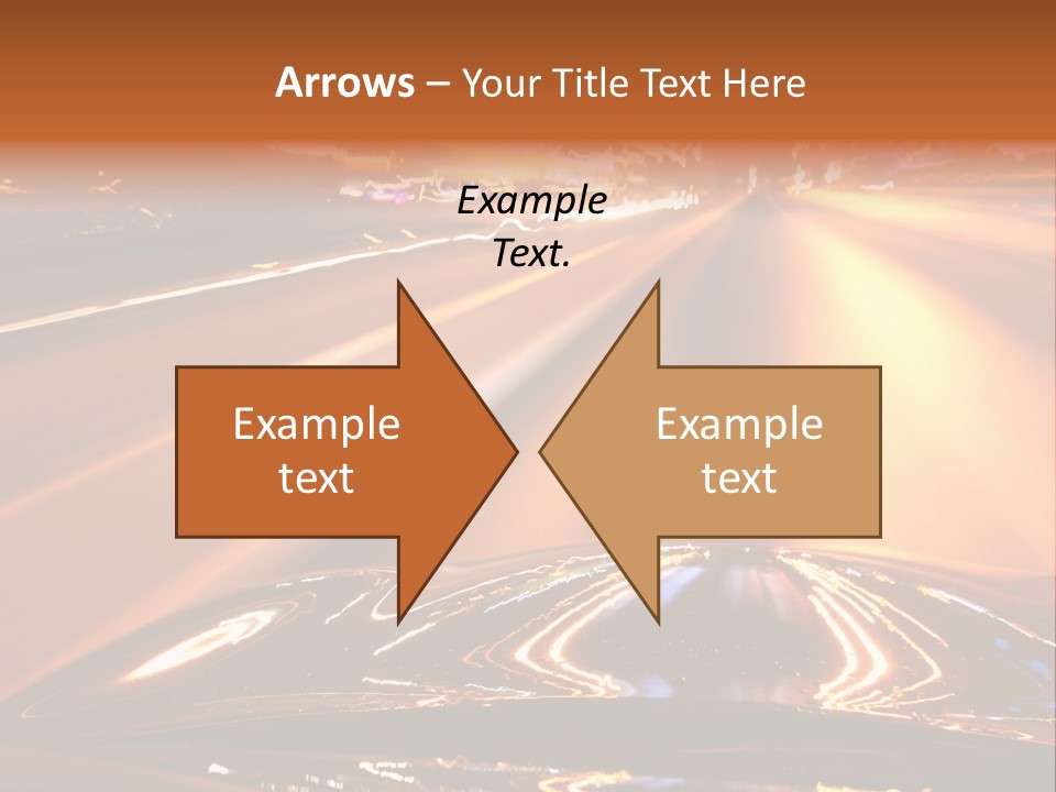 Fast Riding Accelerated PowerPoint Template