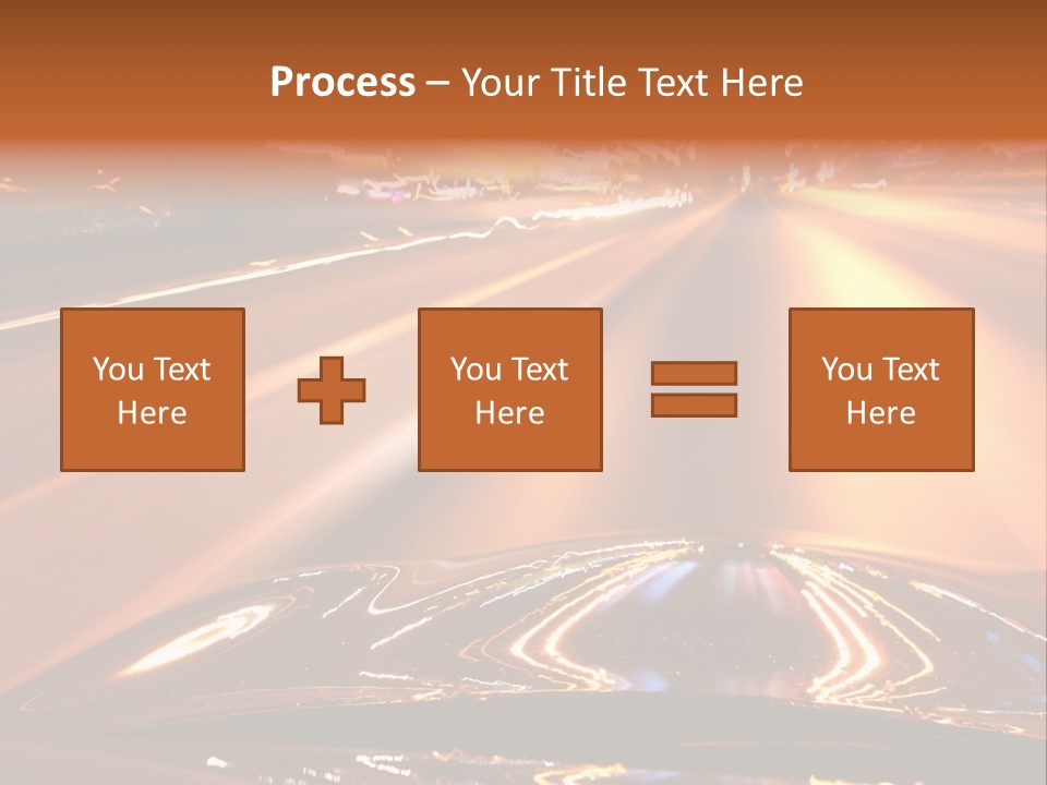 Fast Riding Accelerated PowerPoint Template