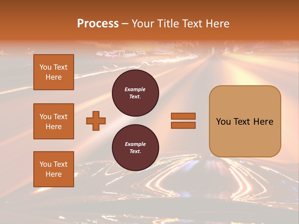 Fast Riding Accelerated PowerPoint Template