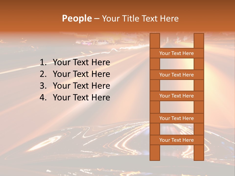 Fast Riding Accelerated PowerPoint Template