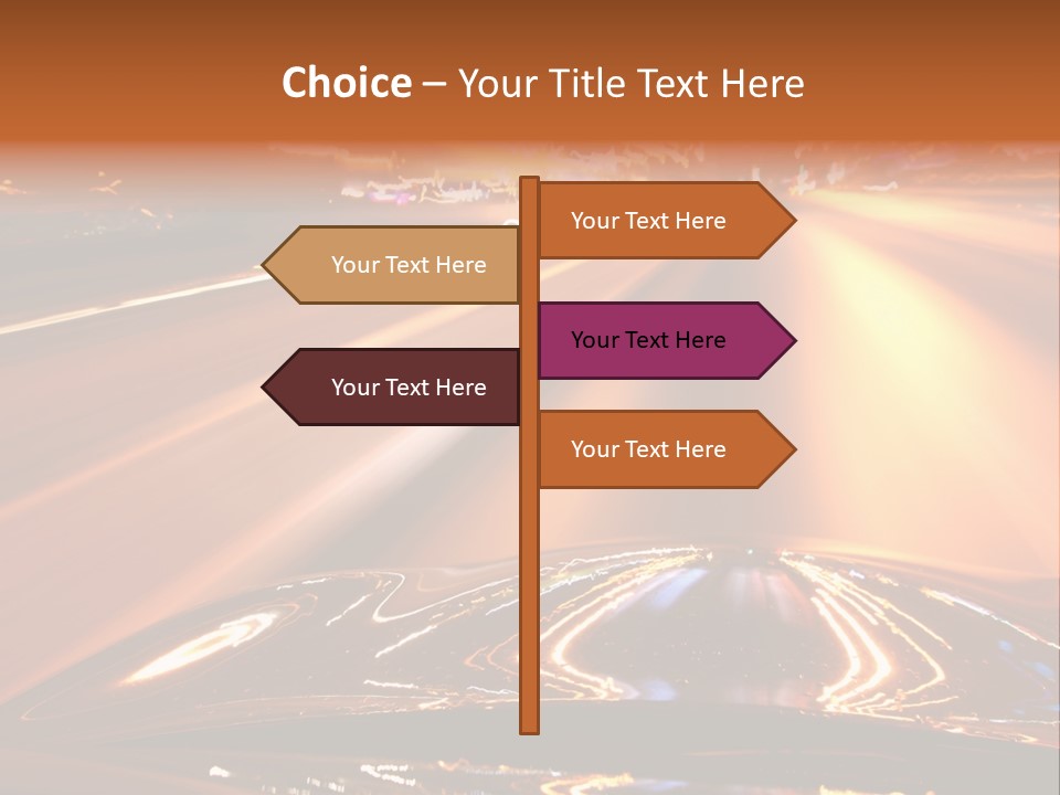 Fast Riding Accelerated PowerPoint Template