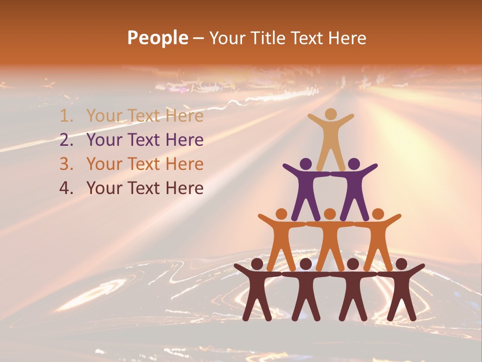 Fast Riding Accelerated PowerPoint Template