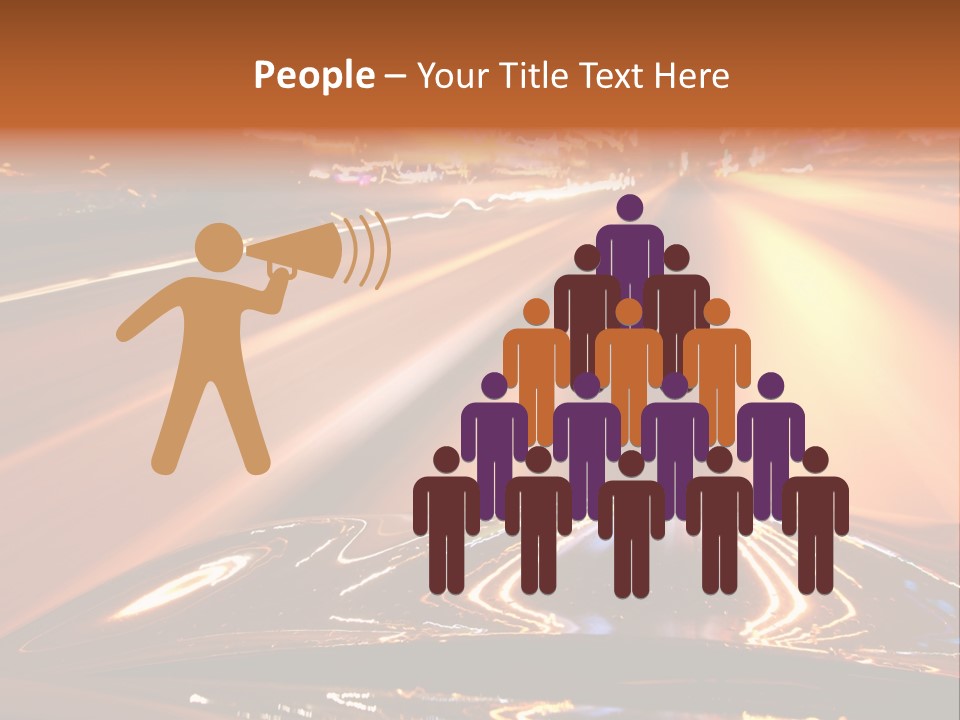 Fast Riding Accelerated PowerPoint Template