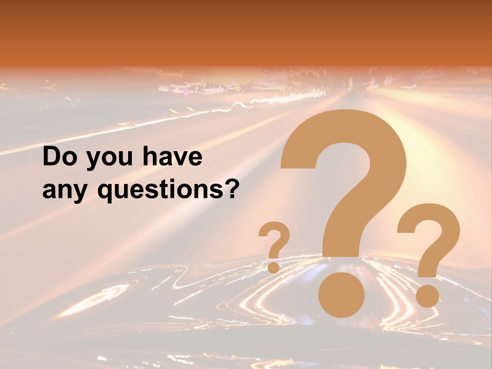 Fast Riding Accelerated PowerPoint Template