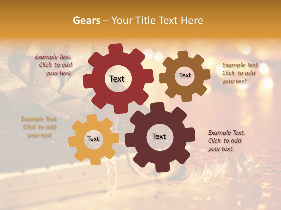 Gift Happy Design PowerPoint Template