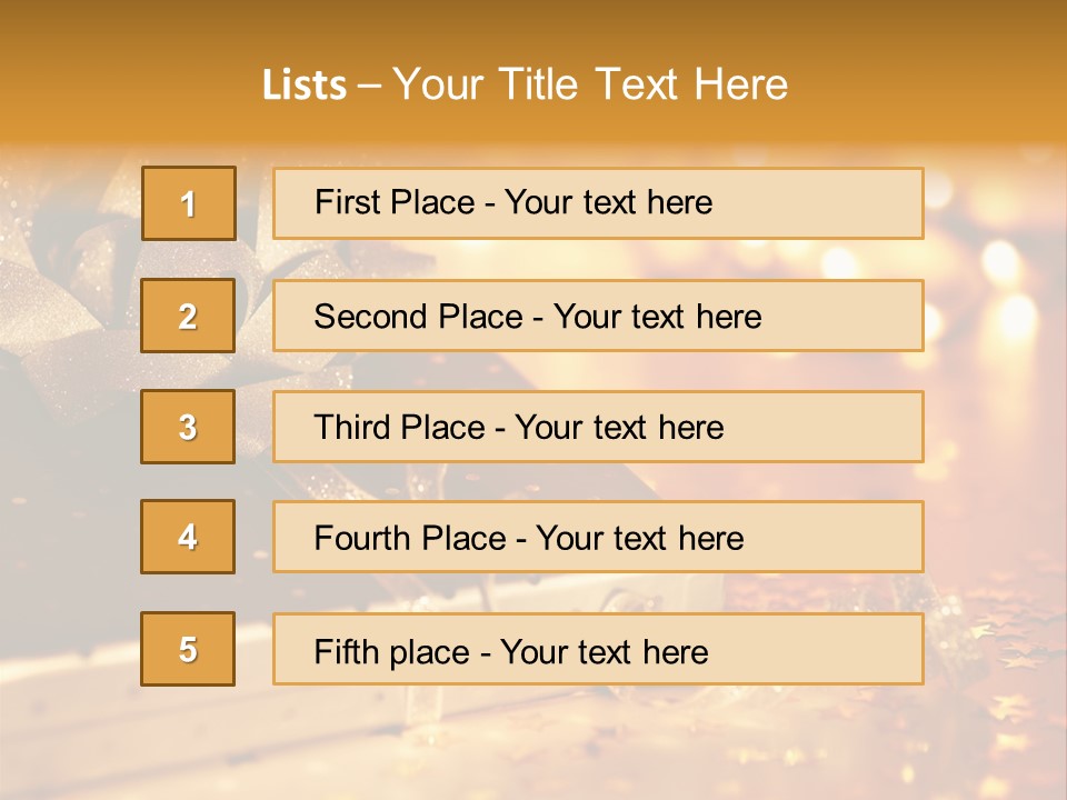 Gift Happy Design PowerPoint Template