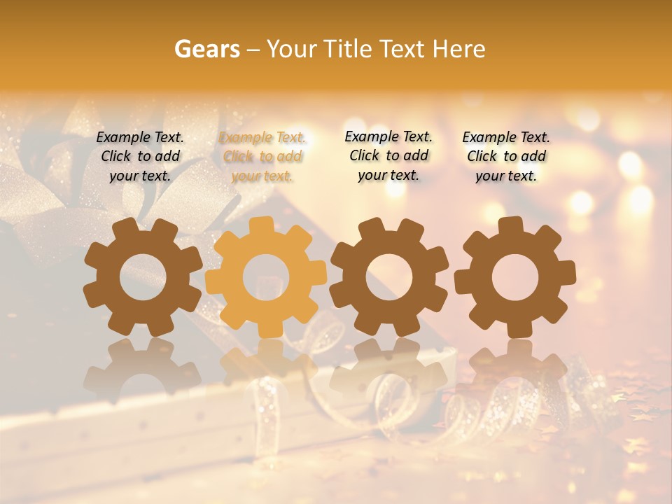 Gift Happy Design PowerPoint Template