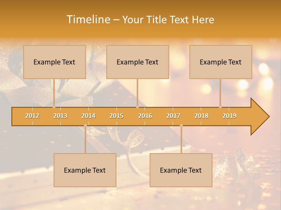 Gift Happy Design PowerPoint Template