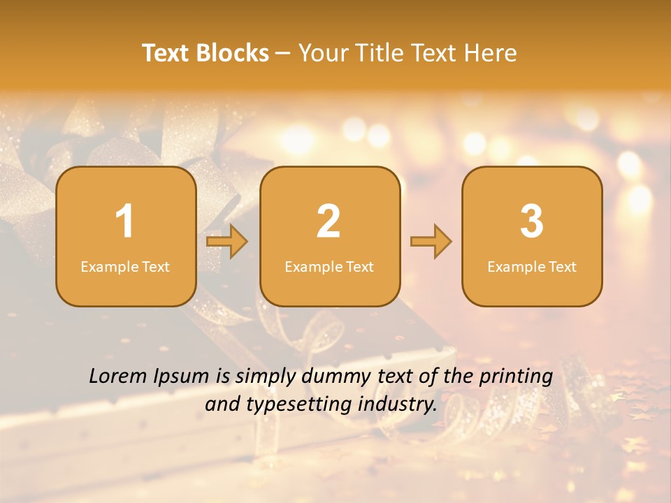 Gift Happy Design PowerPoint Template