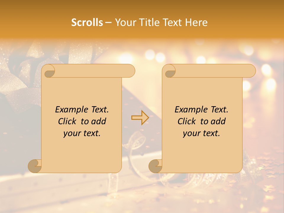 Gift Happy Design PowerPoint Template