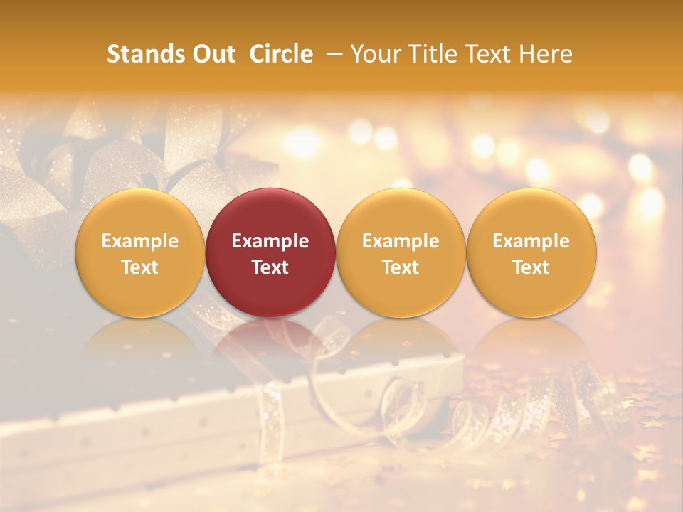 Gift Happy Design PowerPoint Template