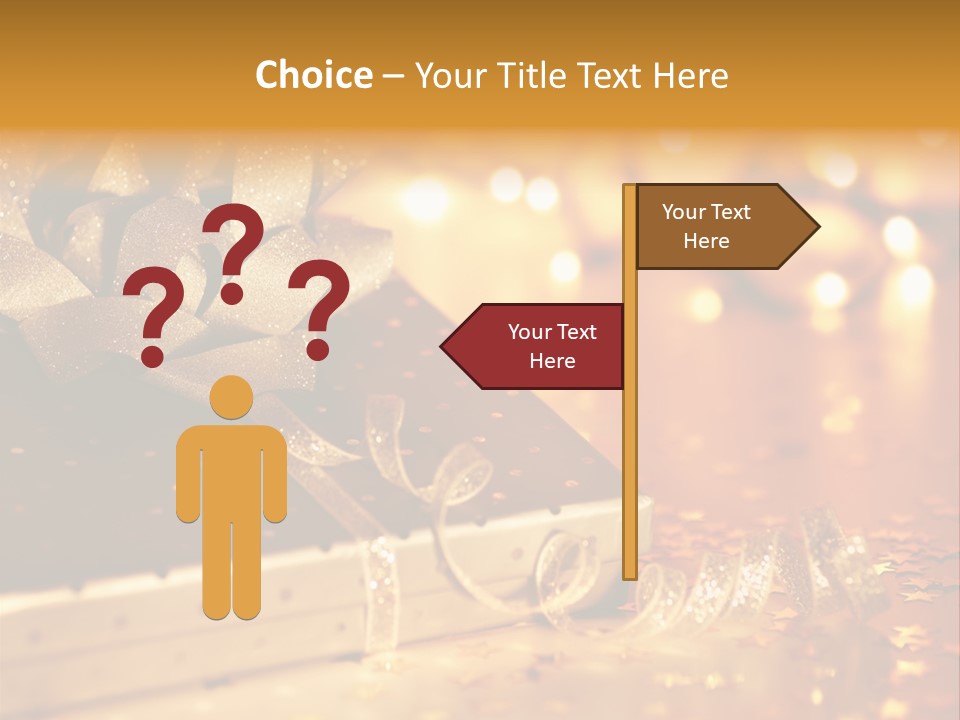 Gift Happy Design PowerPoint Template