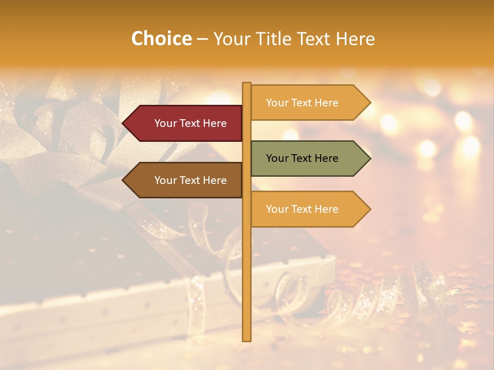Gift Happy Design PowerPoint Template