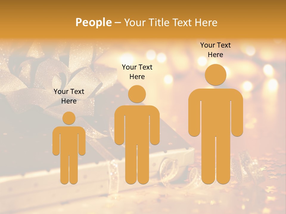 Gift Happy Design PowerPoint Template