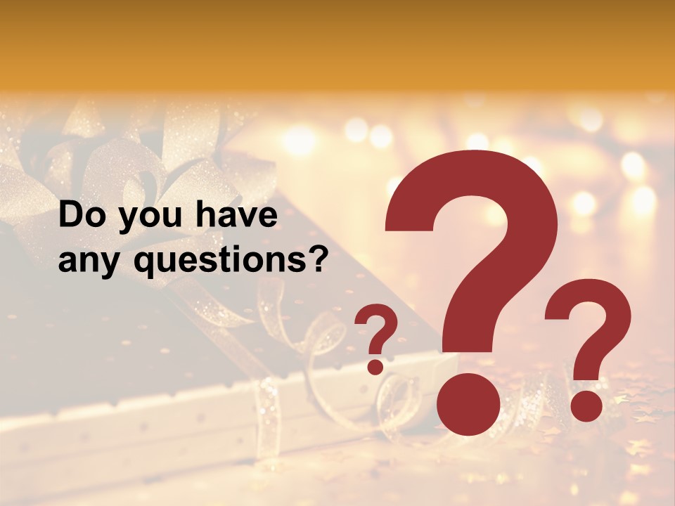 Gift Happy Design PowerPoint Template