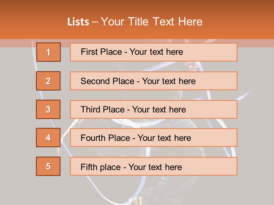 Man Rap Hip Hop PowerPoint Template