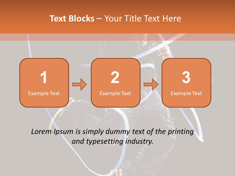 Man Rap Hip Hop PowerPoint Template