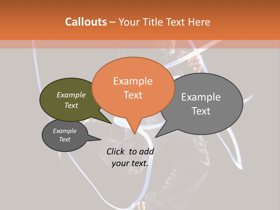 Man Rap Hip Hop PowerPoint Template