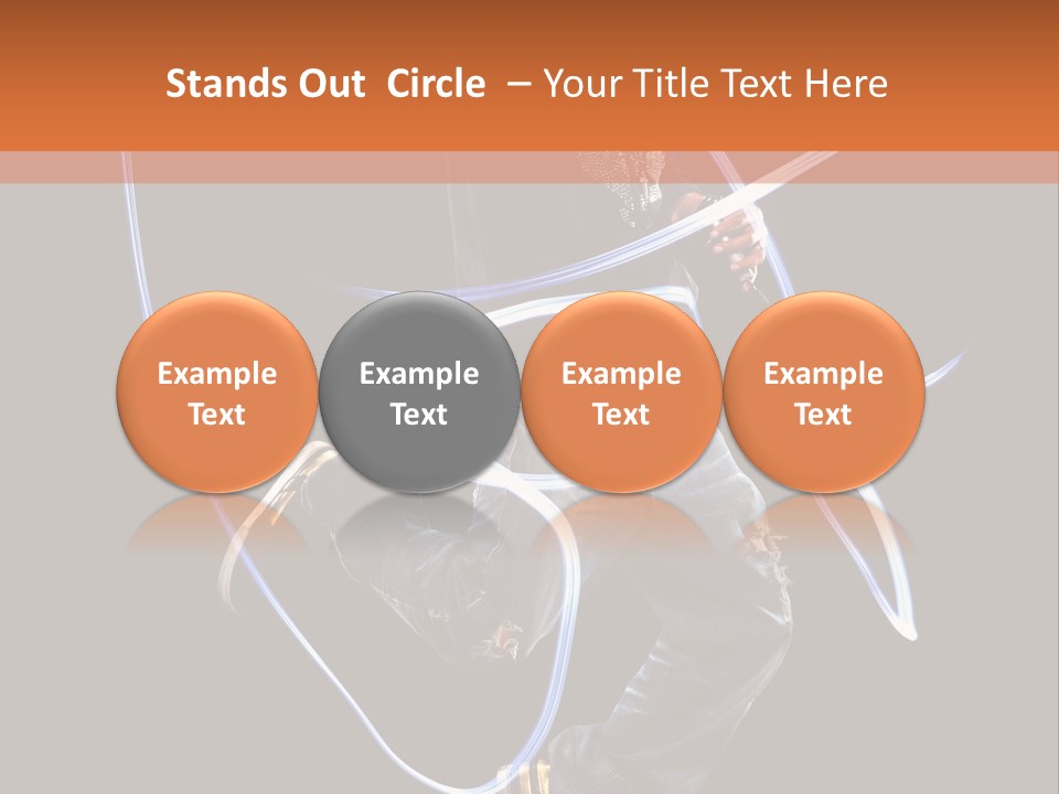 Man Rap Hip Hop PowerPoint Template