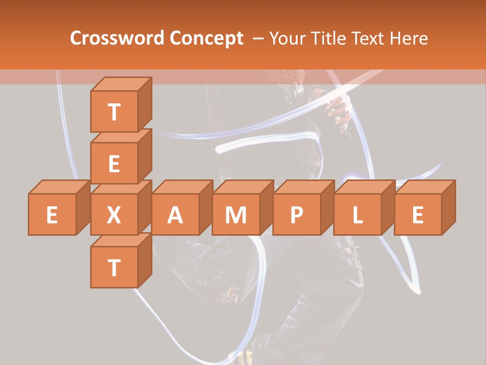 Man Rap Hip Hop PowerPoint Template