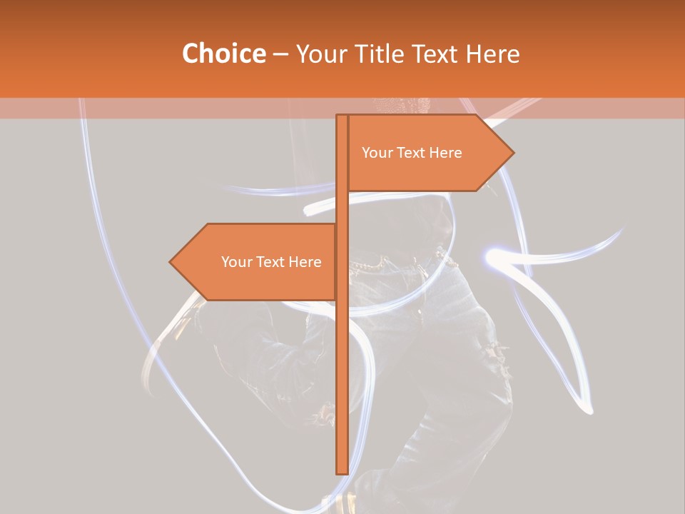 Man Rap Hip Hop PowerPoint Template