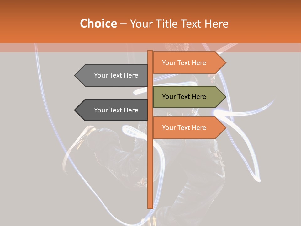 Man Rap Hip Hop PowerPoint Template