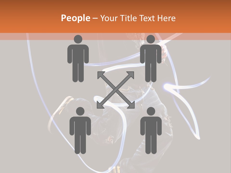 Man Rap Hip Hop PowerPoint Template