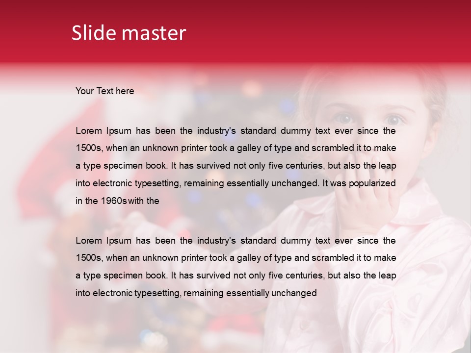 Coming Young Surprise PowerPoint Template