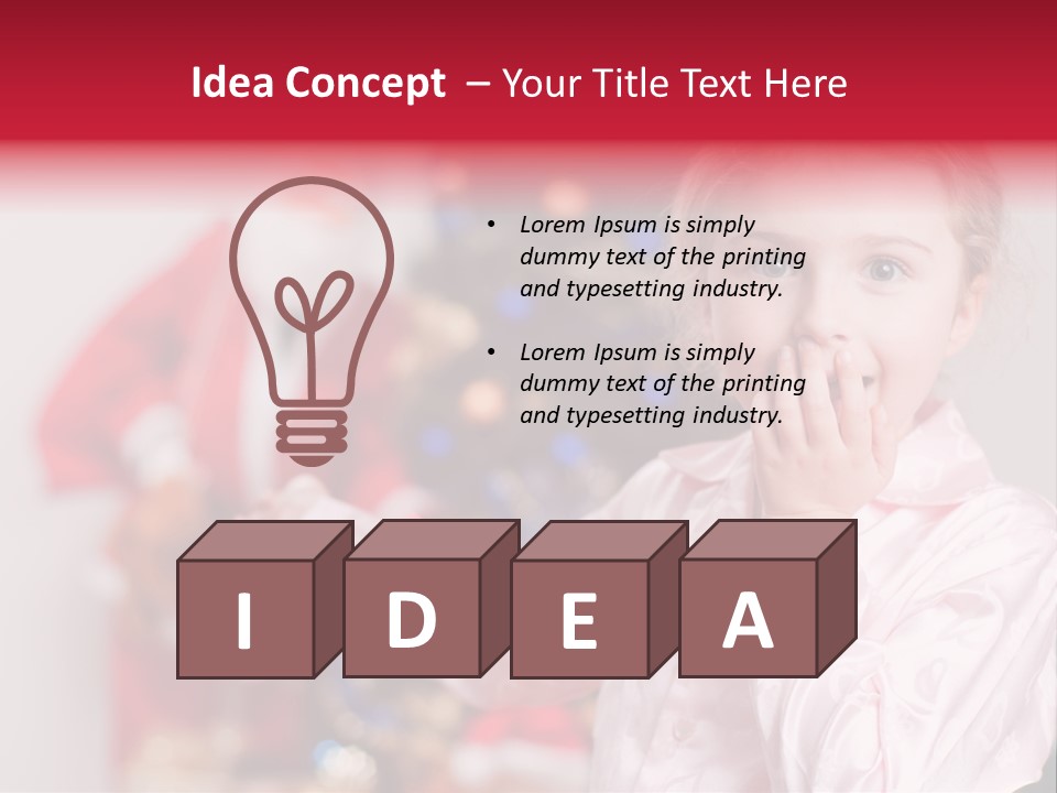 Coming Young Surprise PowerPoint Template