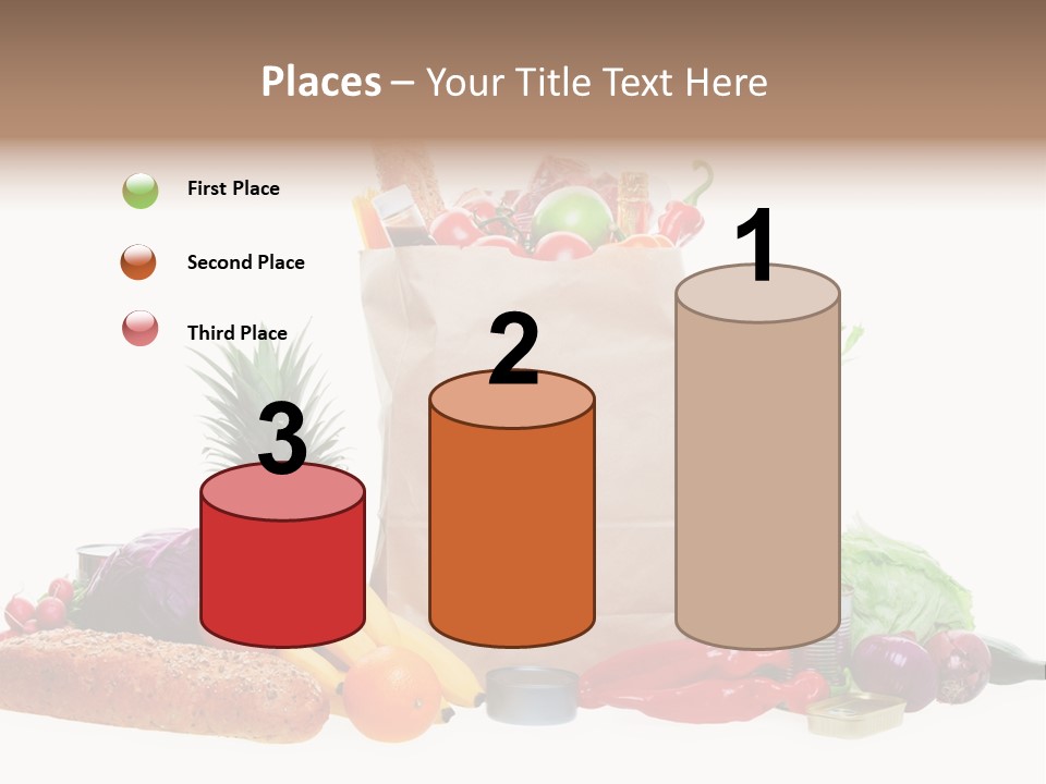 Tomato Purple Lettuce PowerPoint Template