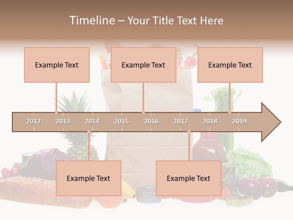 Tomato Purple Lettuce PowerPoint Template