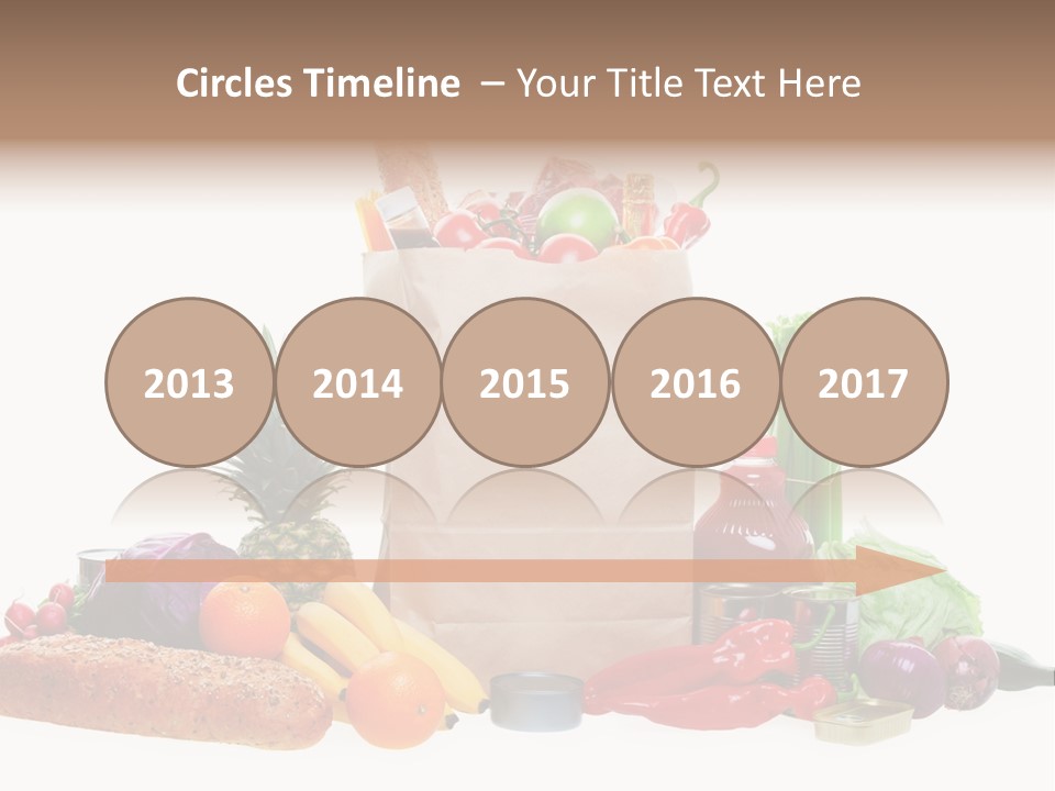 Tomato Purple Lettuce PowerPoint Template