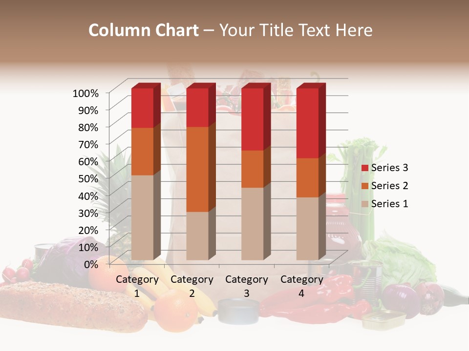 Tomato Purple Lettuce PowerPoint Template
