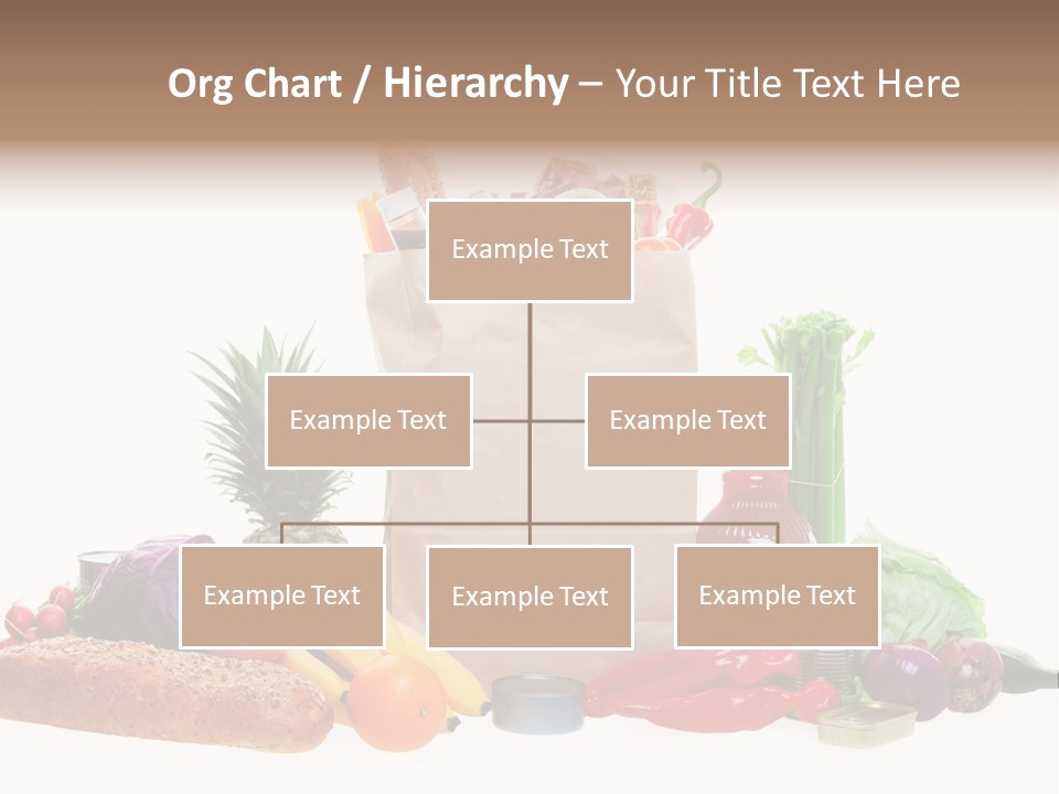 Tomato Purple Lettuce PowerPoint Template
