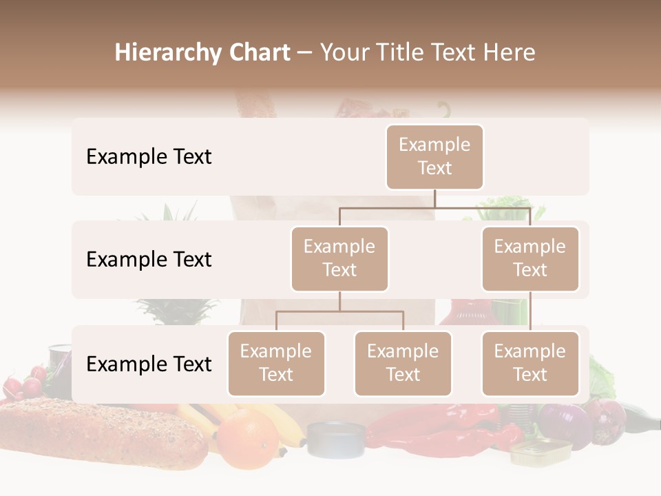 Tomato Purple Lettuce PowerPoint Template
