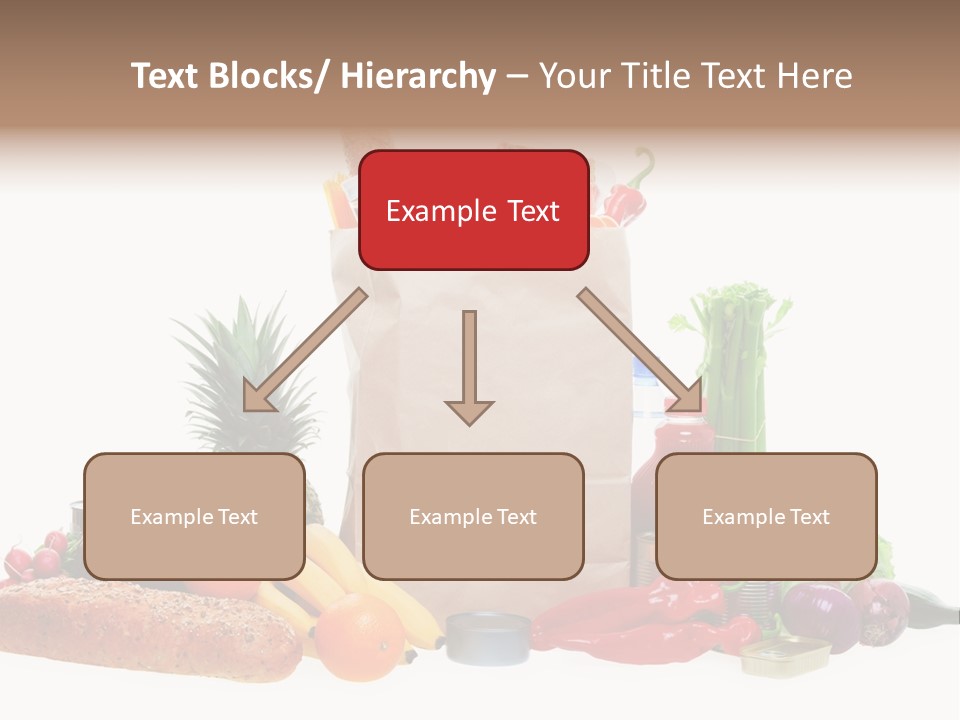 Tomato Purple Lettuce PowerPoint Template