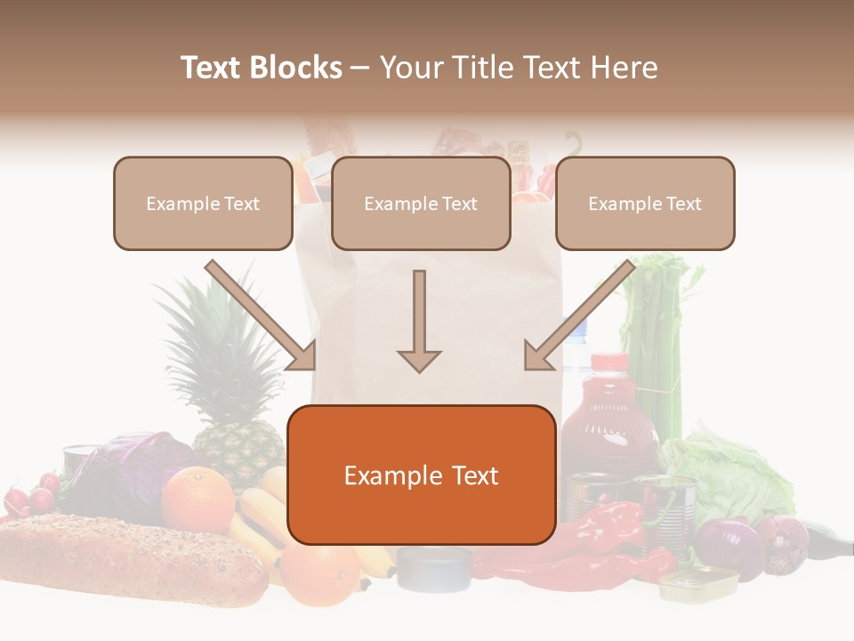 Tomato Purple Lettuce PowerPoint Template
