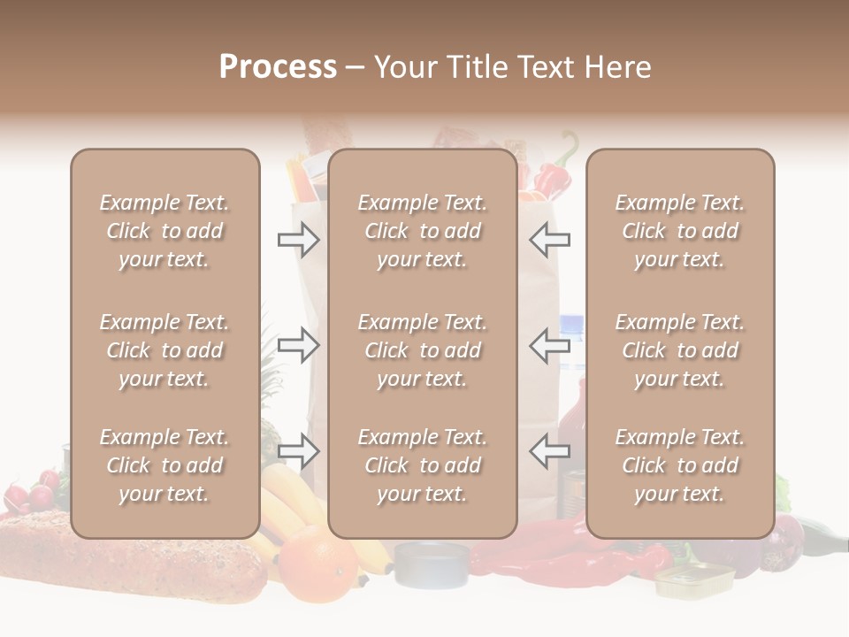 Tomato Purple Lettuce PowerPoint Template