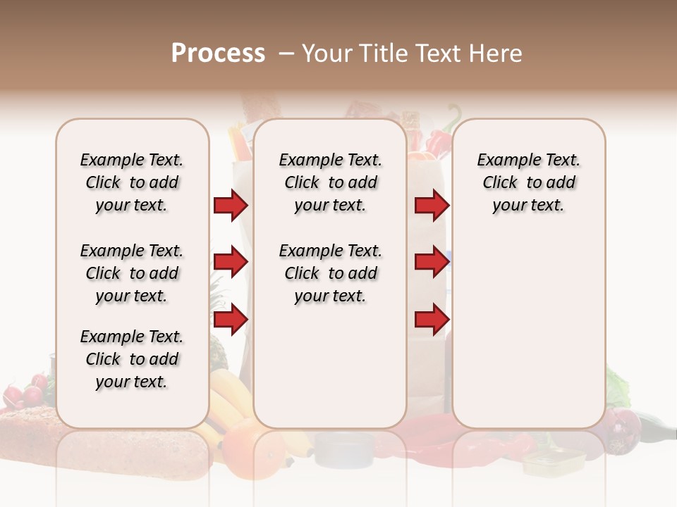 Tomato Purple Lettuce PowerPoint Template