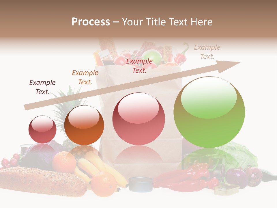 Tomato Purple Lettuce PowerPoint Template