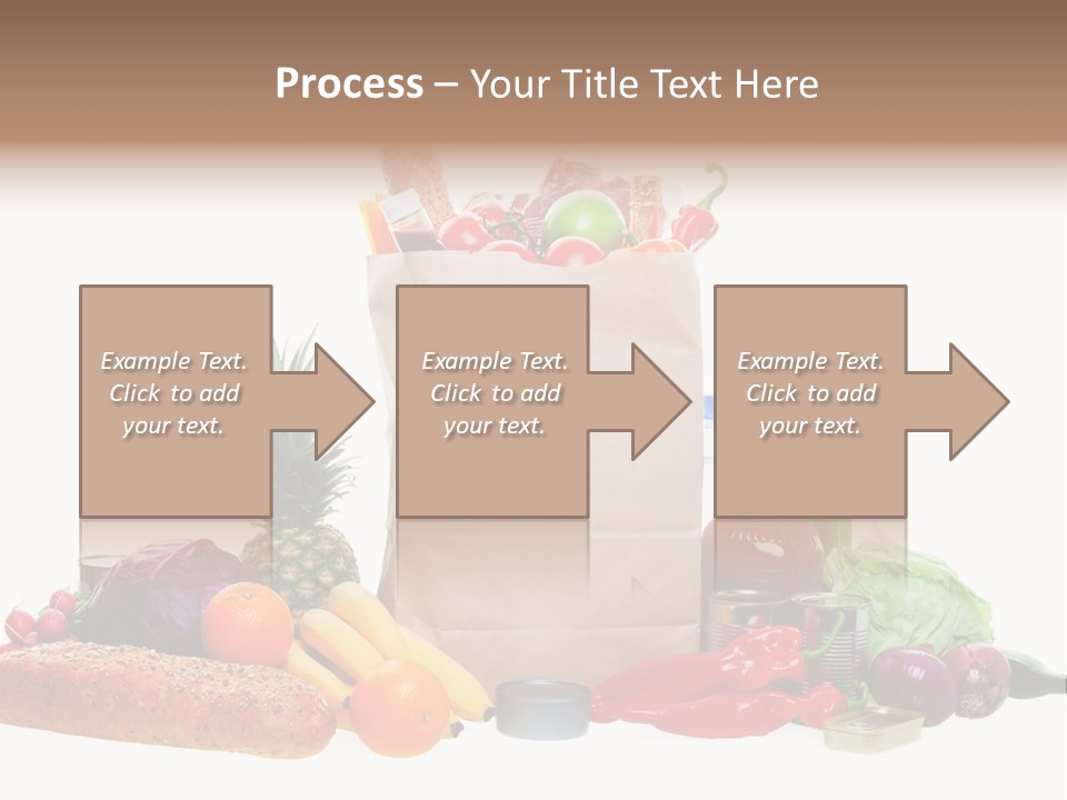 Tomato Purple Lettuce PowerPoint Template