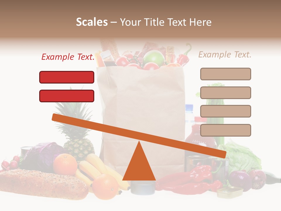 Tomato Purple Lettuce PowerPoint Template