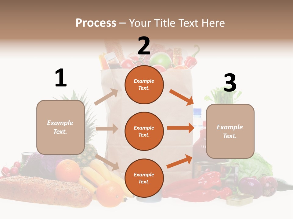 Tomato Purple Lettuce PowerPoint Template